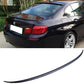 CF Style Gloss Black Boot Spoiler for BMW F10 5 Series 10-17-Carbon Factory