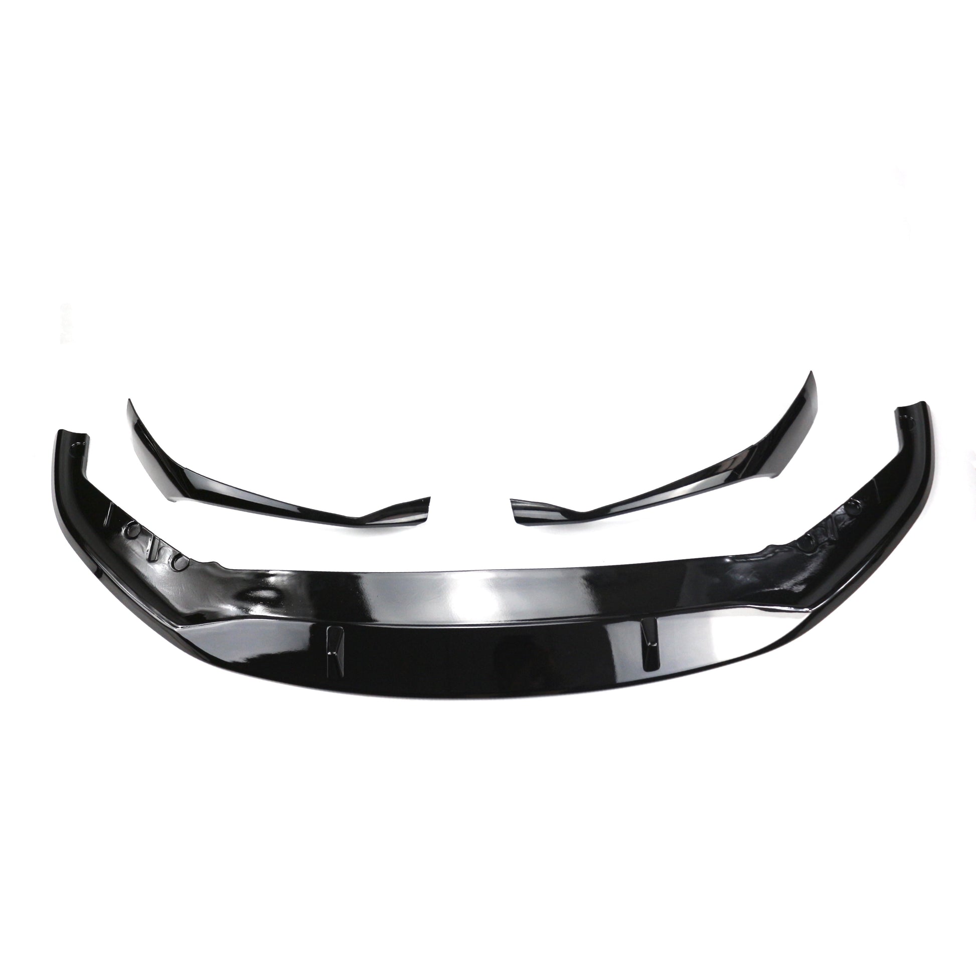 CF Style Gloss Black Front Splitter for BMW G30 G31 5 Series LCI 21-24-Carbon Factory