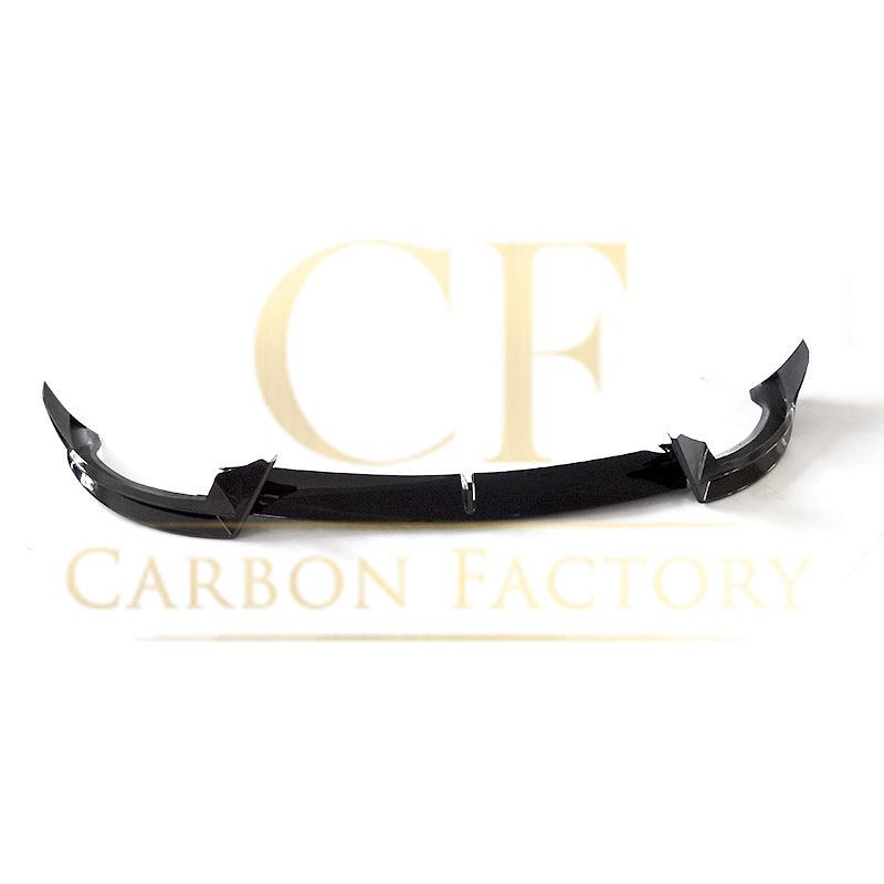 CF Style Gloss Black Front Splitter for Tesla Model 3 16-23-Carbon Factory