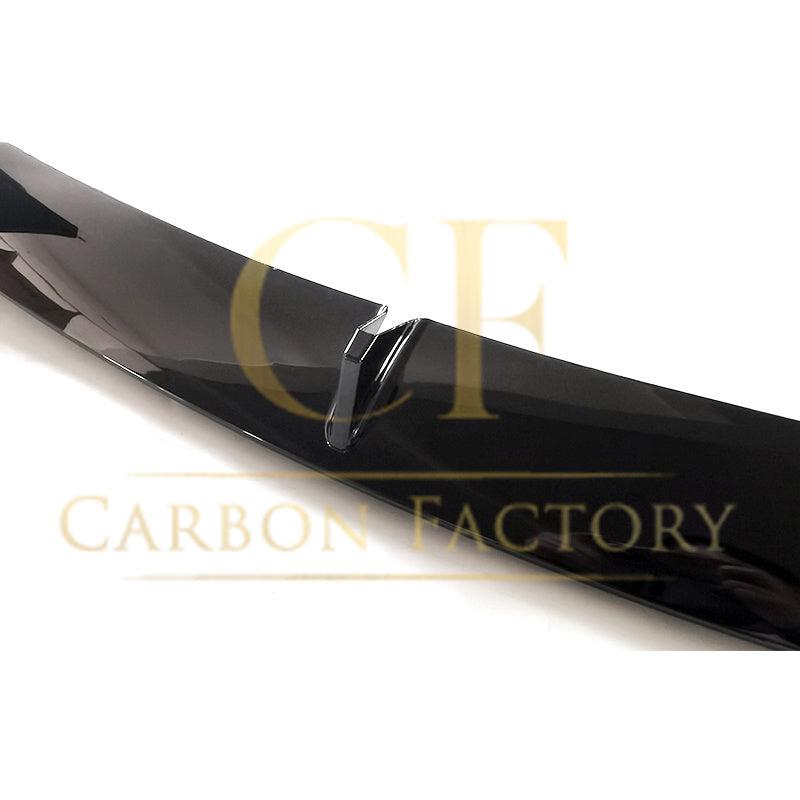 CF Style Gloss Black Front Splitter for Tesla Model 3 16-23-Carbon Factory