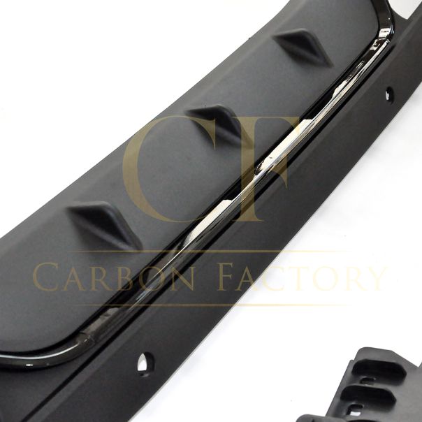 CF Style Gloss Black Rear Diffuser & Exhaust Tips for Mercedes Benz W205 C Class & C63 Saloon & Estate 15-21-Carbon Factory