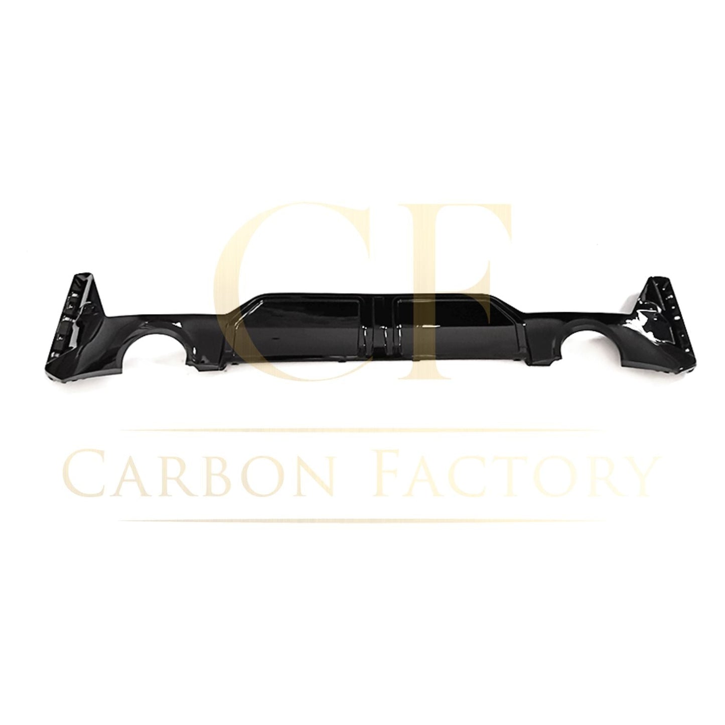 CF Style Gloss Black Rear Diffuser for BMW 3 Series G20 G21 LCI 22-Present-Carbon Factory