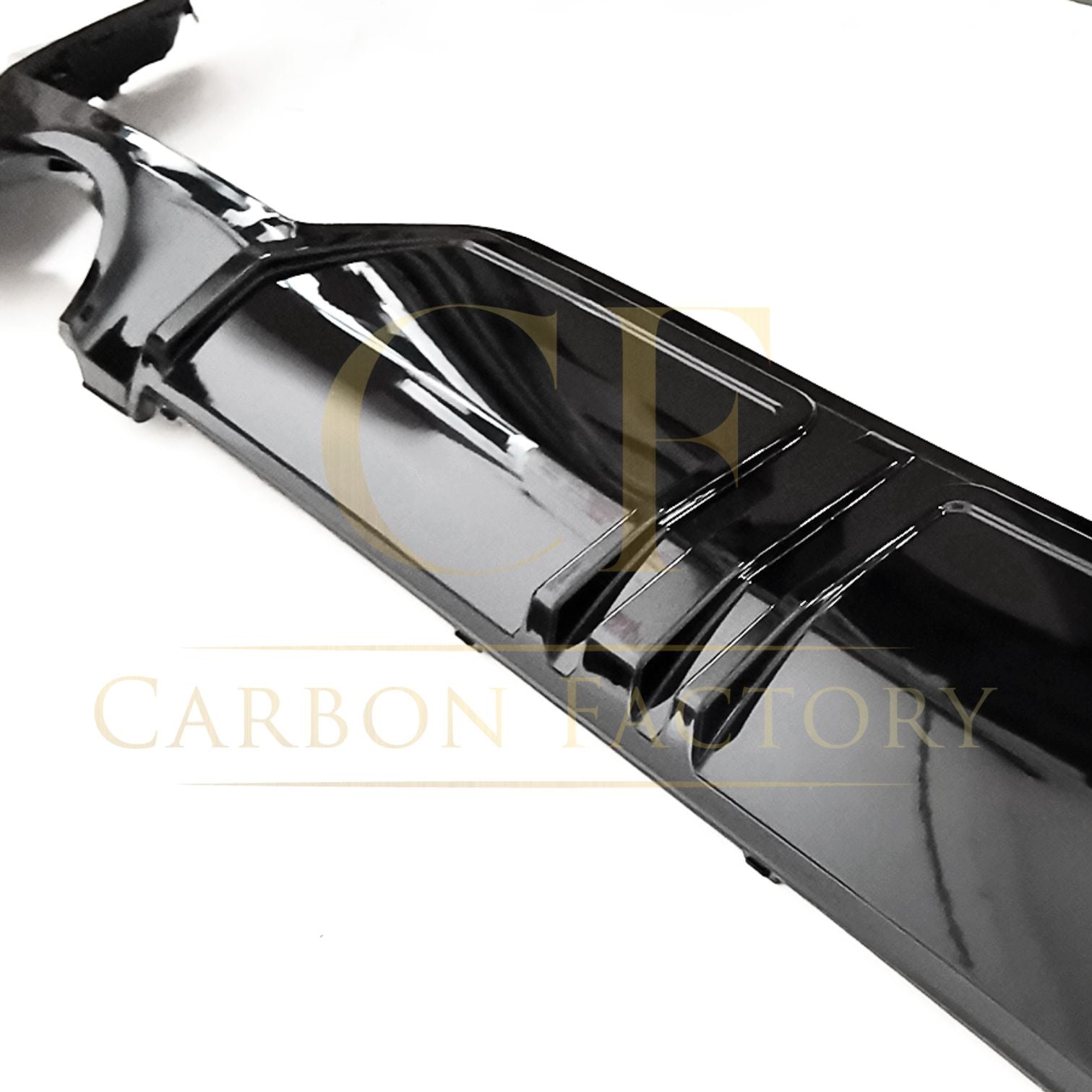 CF Style Gloss Black Rear Diffuser for BMW 3 Series G20 G21 LCI 22-Present-Carbon Factory