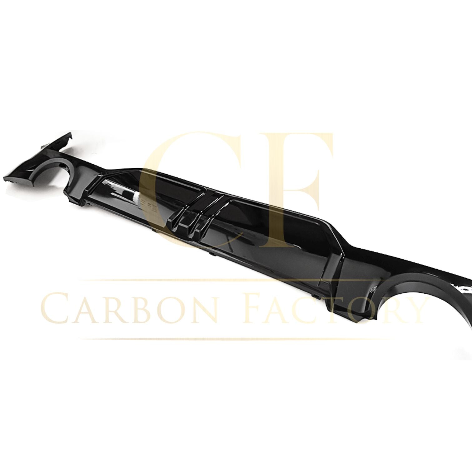 CF Style Gloss Black Rear Diffuser for BMW 3 Series G20 G21 LCI 22-Present-Carbon Factory