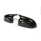 CF Style Gloss Black Replacement Mirror Covers for BMW G01 X3 G02 X4 G05 X5 G06 X6 G07 X7 18-25 - Carbon Factory