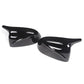 CF Style Gloss Black Replacement Mirror Covers for BMW G01 X3 G02 X4 G05 X5 G06 X6 G07 X7 18-25 - Carbon Factory