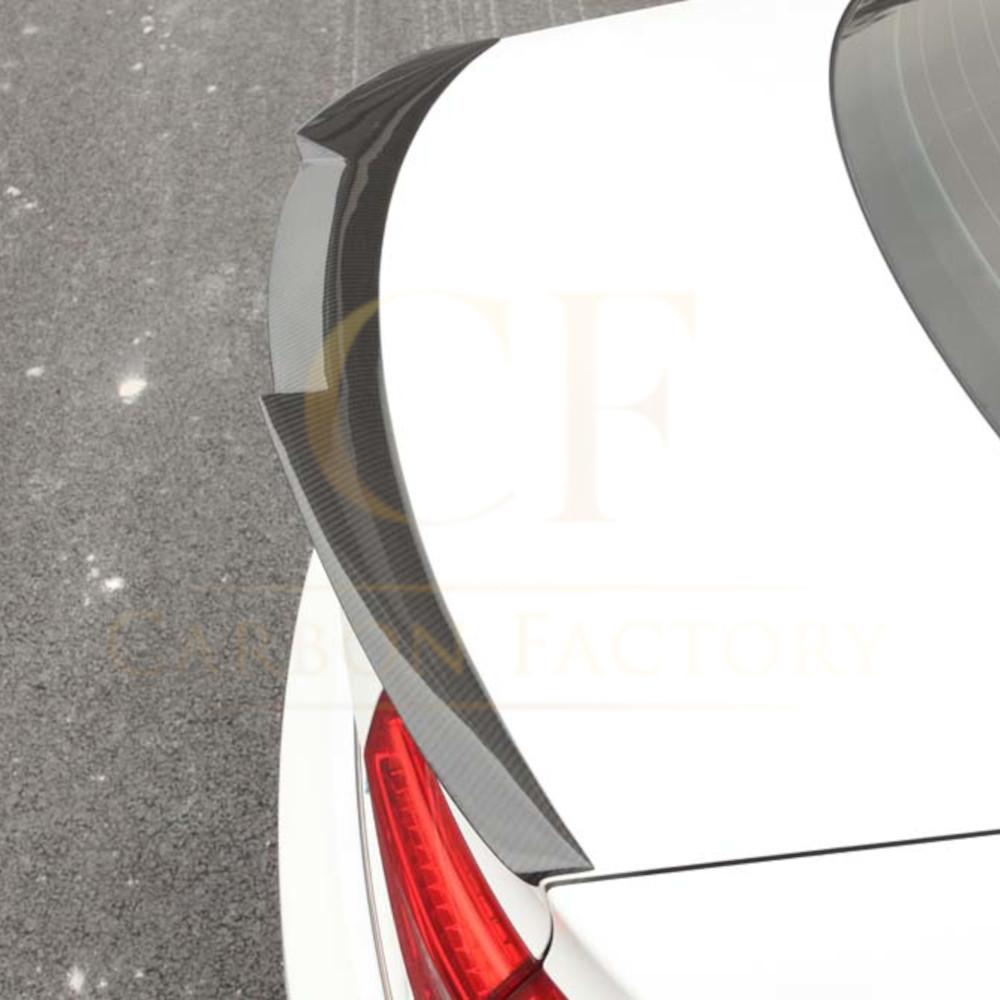 CF Style Pre-Preg Carbon Fibre Boot Spoiler for Audi A4 B8 B8.5 08-15-Carbon Factory