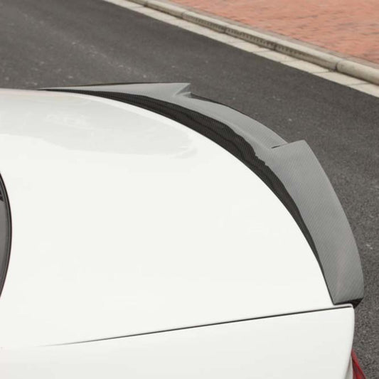 CF Style Pre-Preg Carbon Fibre Boot Spoiler for Audi A4 B8 B8.5 08-15-Carbon Factory