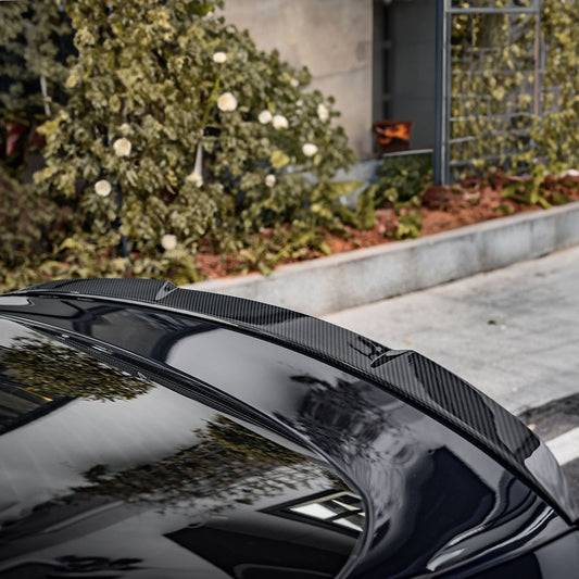 CF Style Pre-Preg Carbon Fibre Boot Spoiler for BMW G26 4 Series Gran Coupe i4 20-25-Carbon Factory