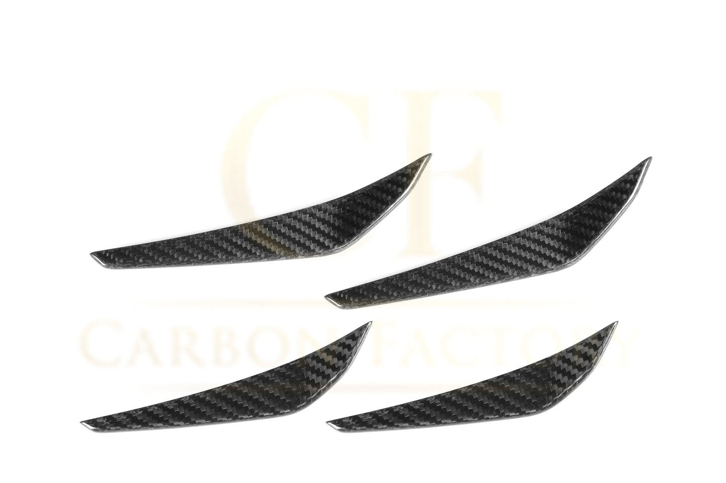 CF Style Pre-Preg Carbon Fibre Front Canards for BMW G80 M3 G82 G83 M4 21-Present-Carbon Factory