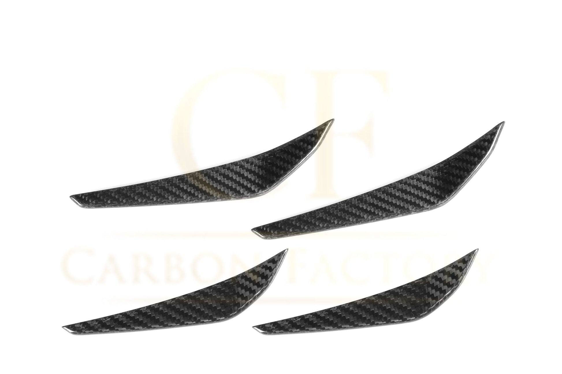 CF Style Pre-Preg Carbon Fibre Front Canards for BMW G80 M3 G82 G83 M4 21-Present-Carbon Factory