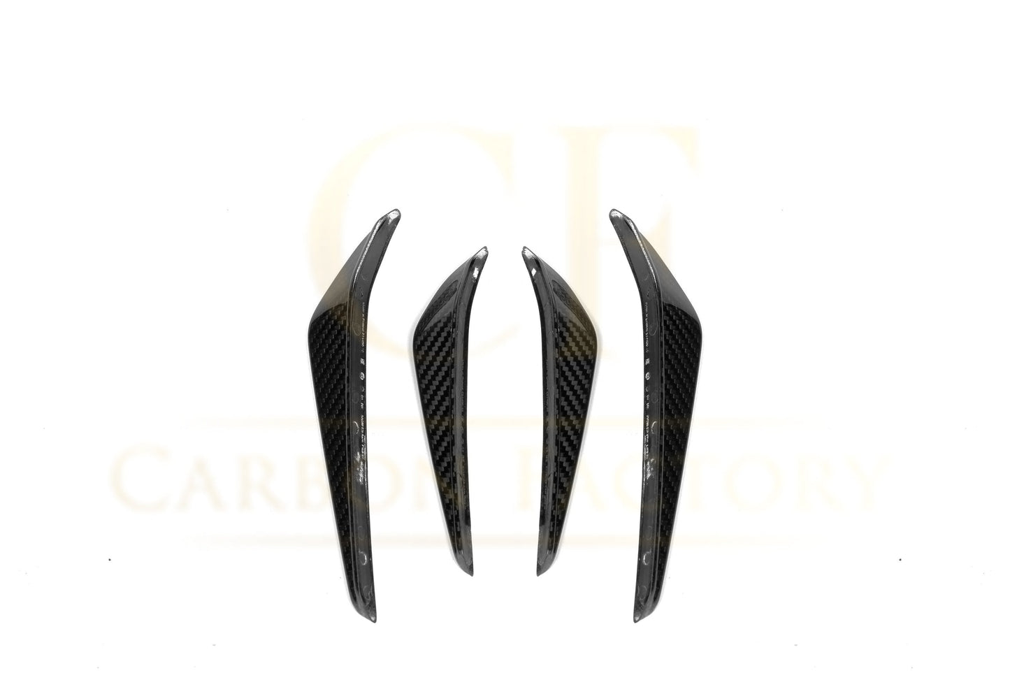 CF Style Pre-Preg Carbon Fibre Front Canards for BMW G80 M3 G82 G83 M4 21-Present-Carbon Factory