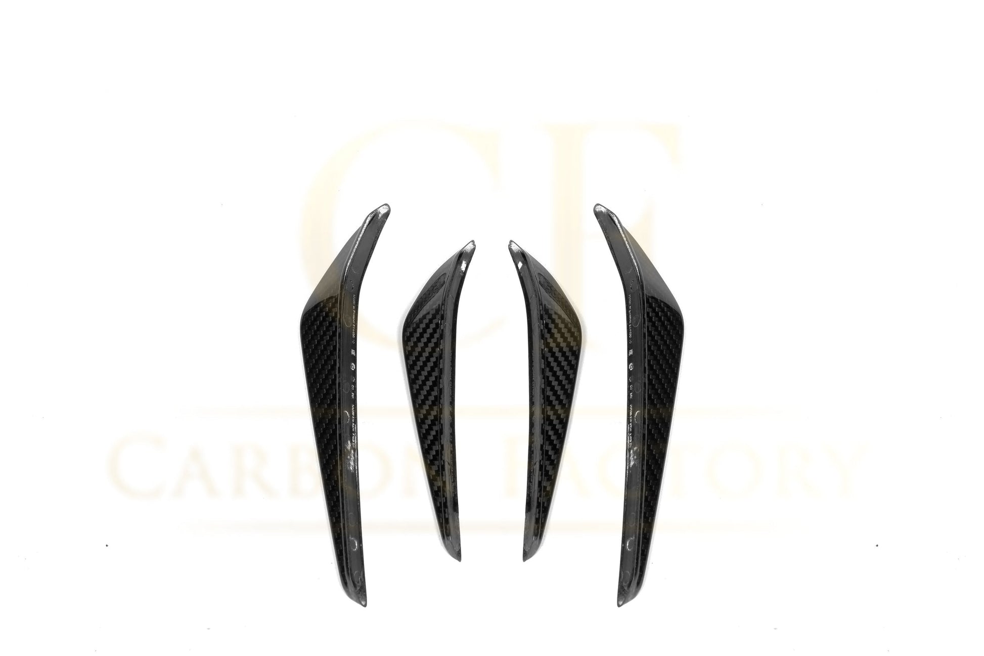 CF Style Pre-Preg Carbon Fibre Front Canards for BMW G80 M3 G82 G83 M4 21-Present-Carbon Factory