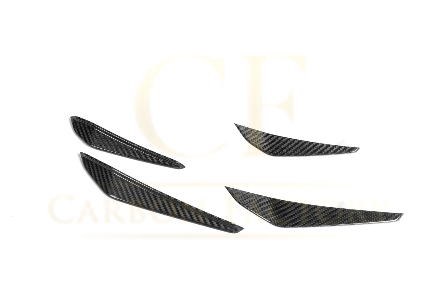 CF Style Pre-Preg Carbon Fibre Front Canards for BMW G80 M3 G82 G83 M4 21-Present-Carbon Factory