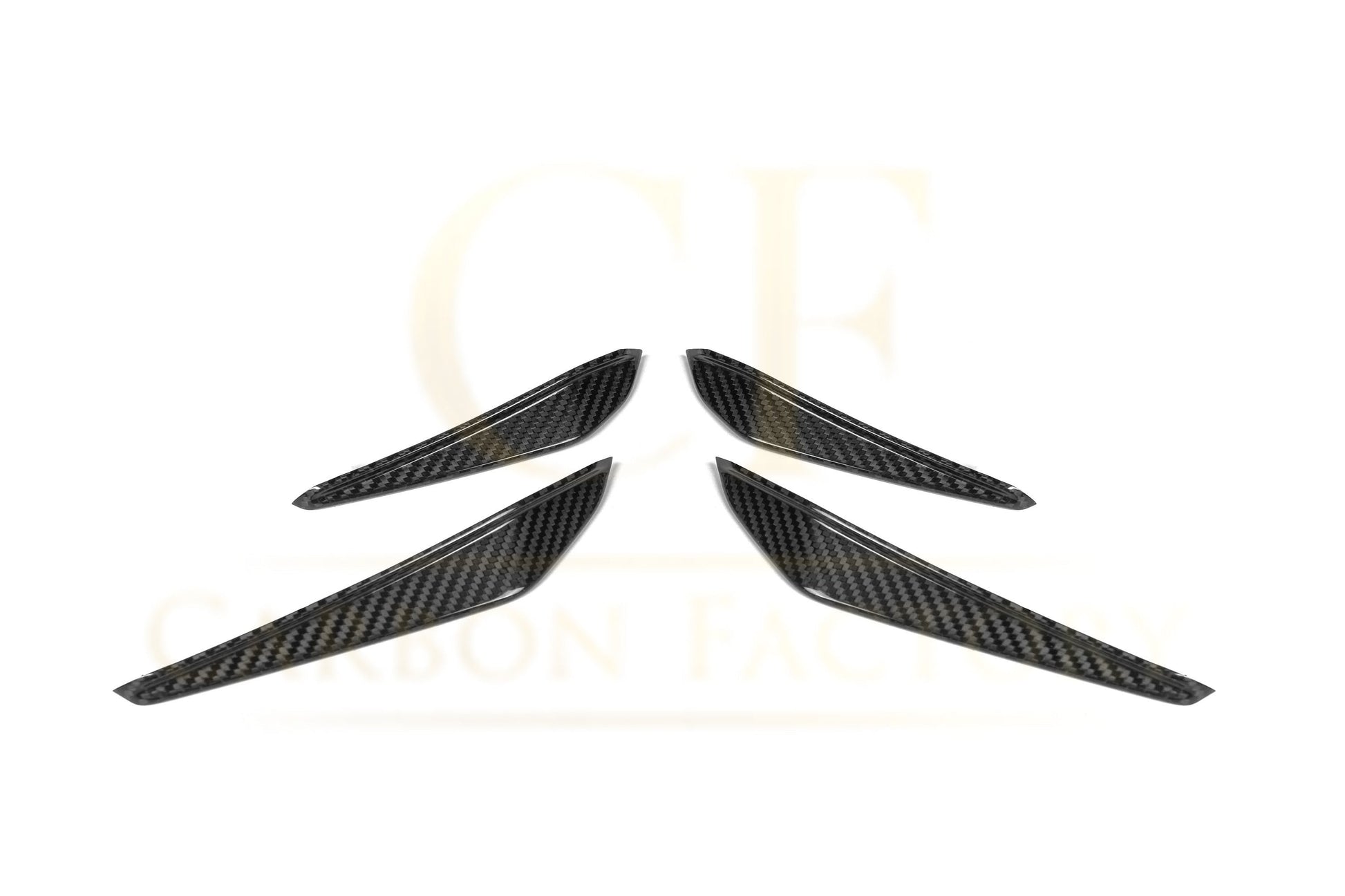 CF Style Pre-Preg Carbon Fibre Front Canards for BMW G80 M3 G82 G83 M4 21-Present-Carbon Factory