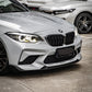 CF Style Pre-Preg Carbon Fibre Front Splitter for BMW F87 M2C 19-22-Carbon Factory