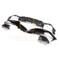 CF Style Pre-Preg Carbon Fibre Rear Diffuser for BMW 2 Series G42 Coupe 21-Present-Carbon Factory
