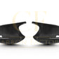 CF Style Pre-Preg Carbon Fibre Replacement Mirror Covers for BMW E81 E82 E87 E88 1 Series E90 E92 E93 3 Series Pre-LCI-Carbon Factory