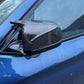 CF Style Pre-Preg Carbon Fibre Replacement Mirror Covers for BMW G01 X3 G08 IX3 19-25-Carbon Factory