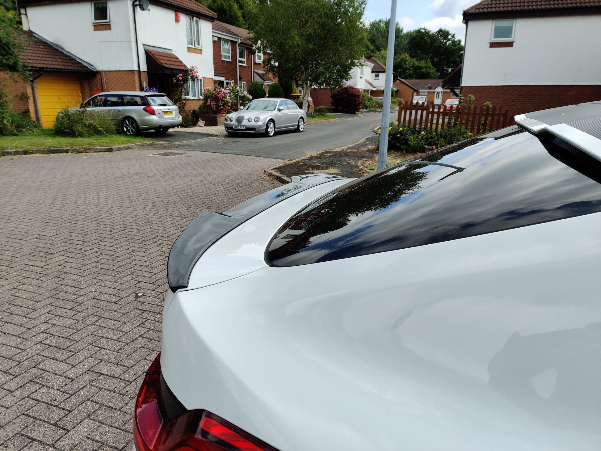 CS Style Carbon Fibre Boot Spoiler for BMW G02 X4 18-Present-Carbon Factory