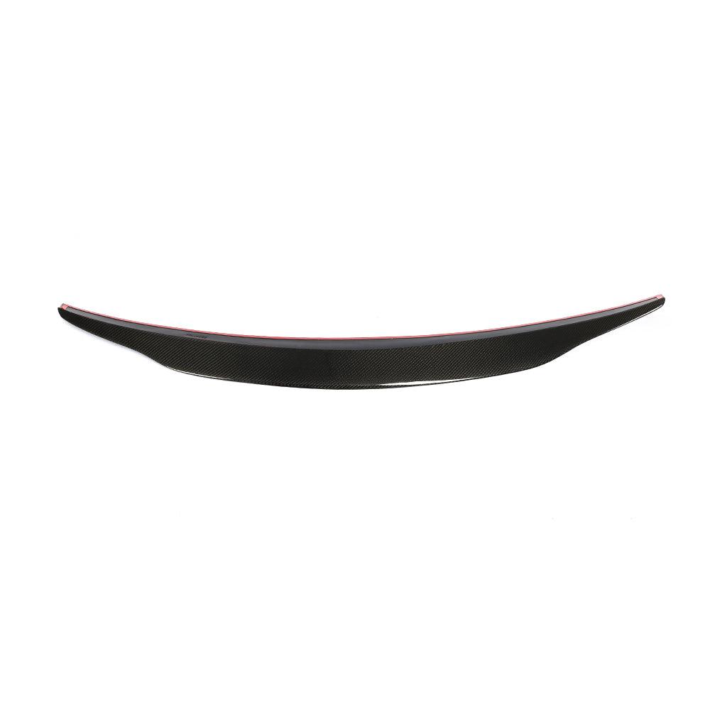 CS Style Carbon Fibre Boot Spoiler for Mercedes Benz W204 C Class Saloon 07-14-Carbon Factory
