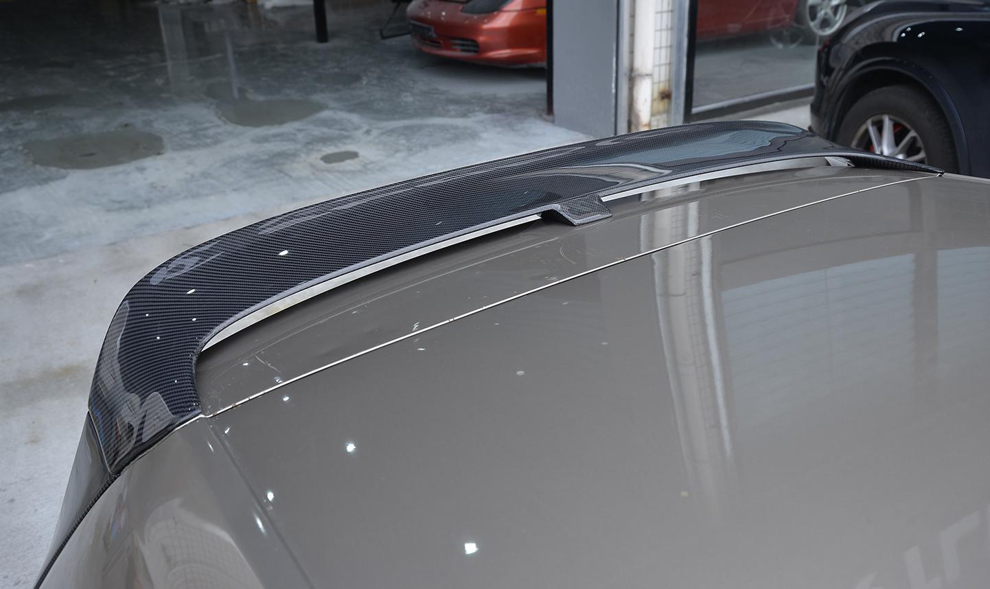 CS Style Carbon Fibre Boot Spoiler for VW Golf MK7 14-20-Carbon Factory