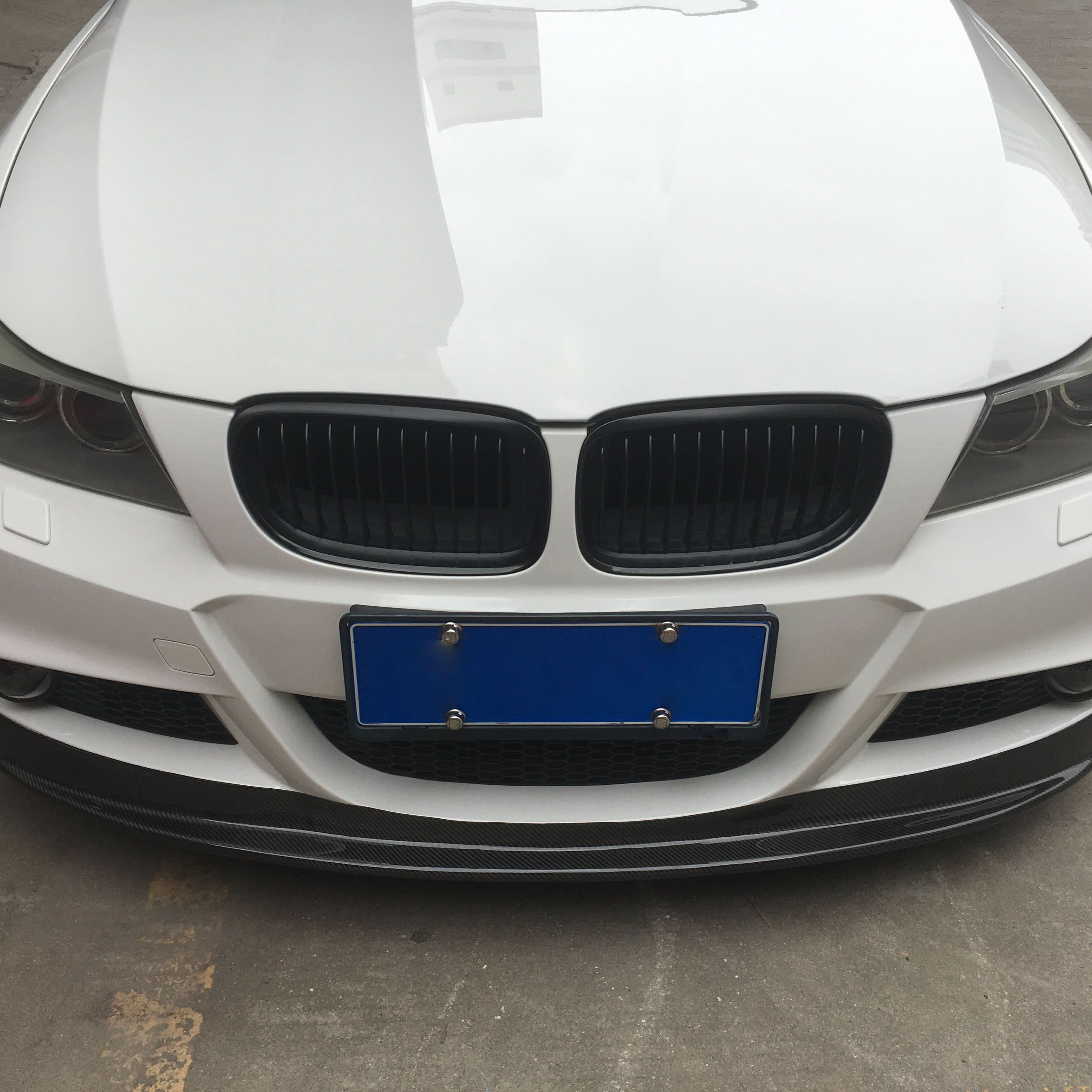 CS Style Carbon Fibre Front Splitter for BMW 3 Series E90 LCI 10-13 - Carbon Factory