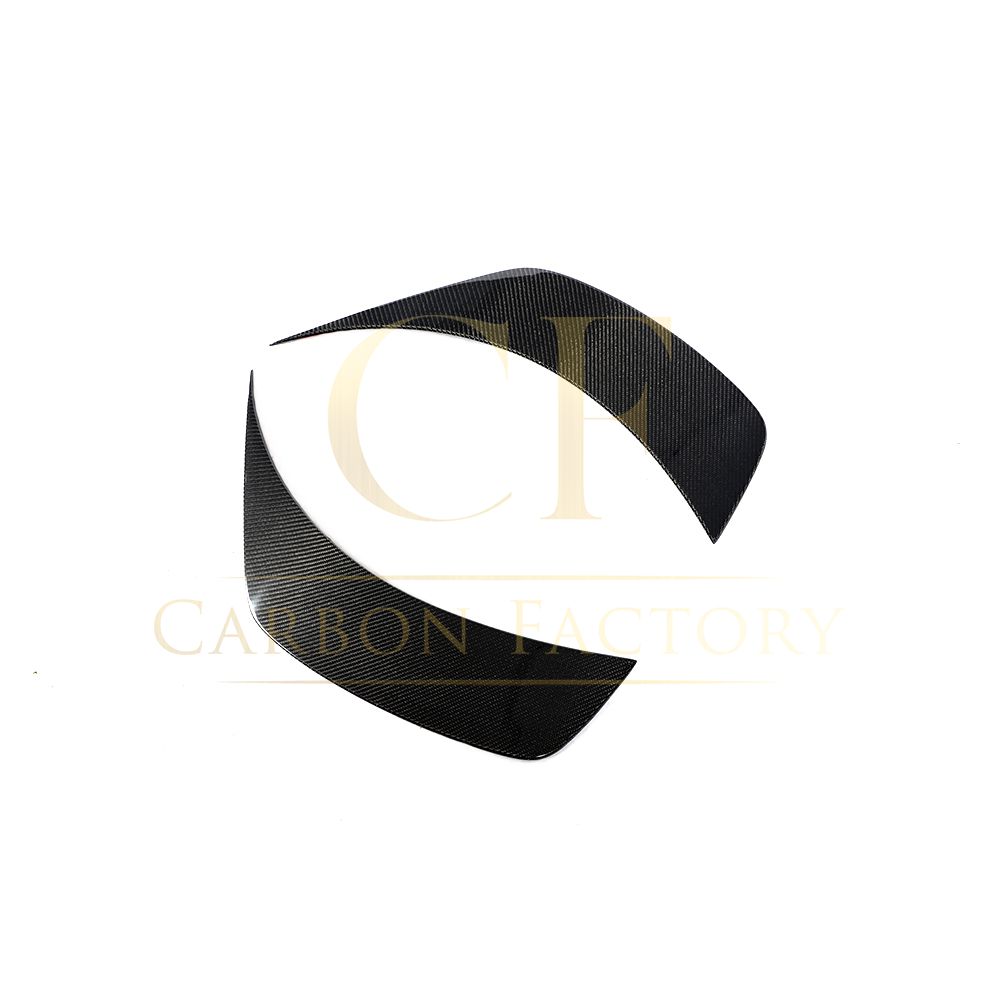CS Style Carbon Fibre Rear Bumper Canards for Tesla Model 3 16-23-Carbon Factory