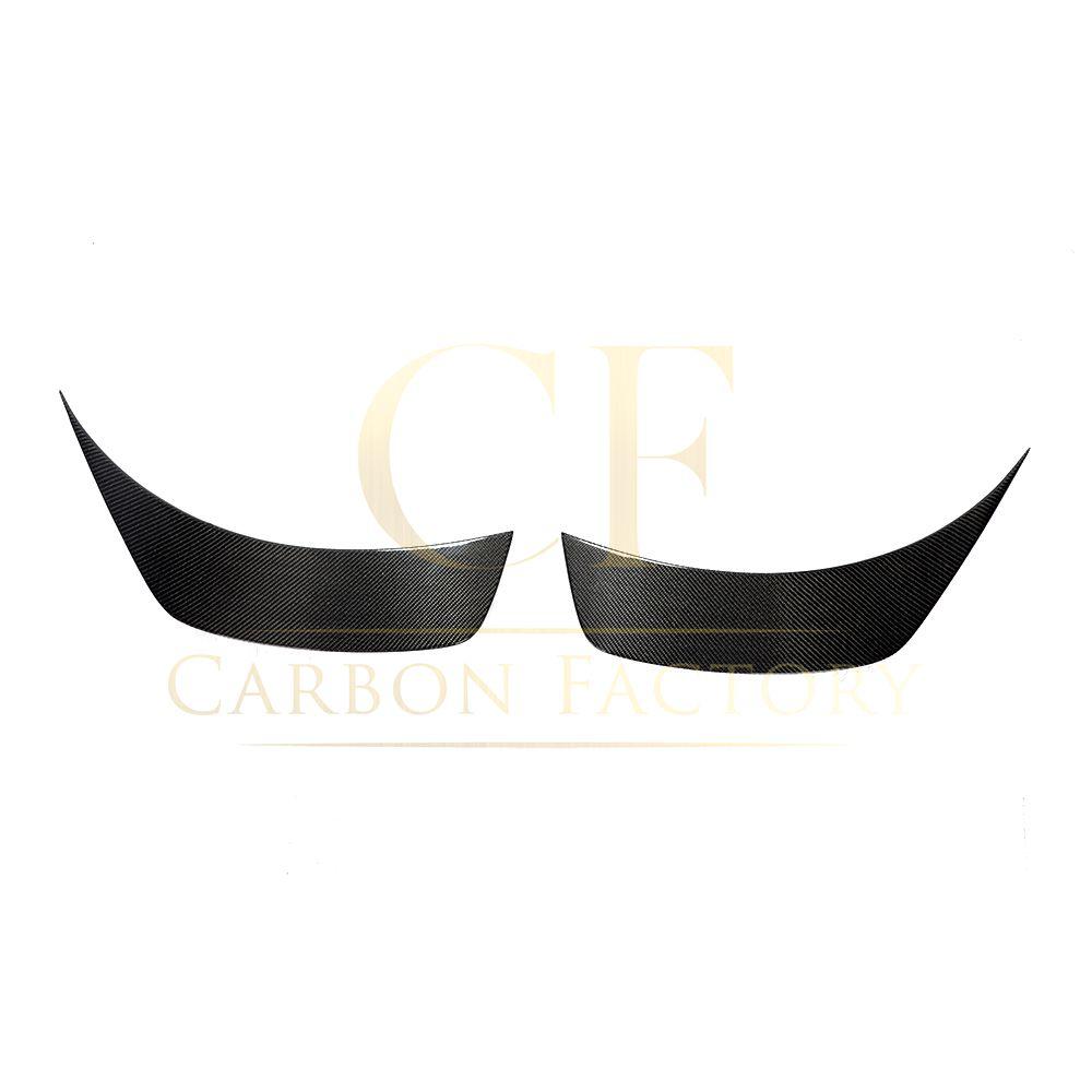 CS Style Carbon Fibre Rear Bumper Canards for Tesla Model 3 16-23-Carbon Factory