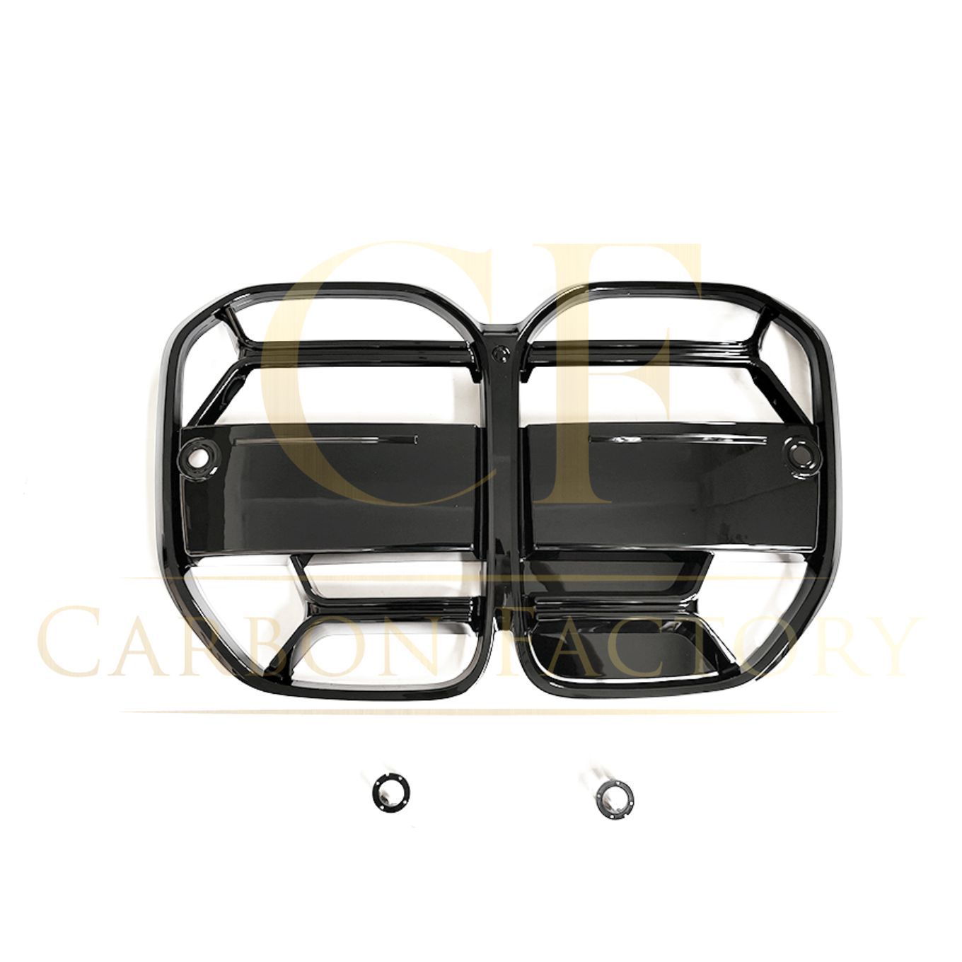 CS Style Front Grille for BMW G22 G23 4 Series 20-25-Carbon Factory