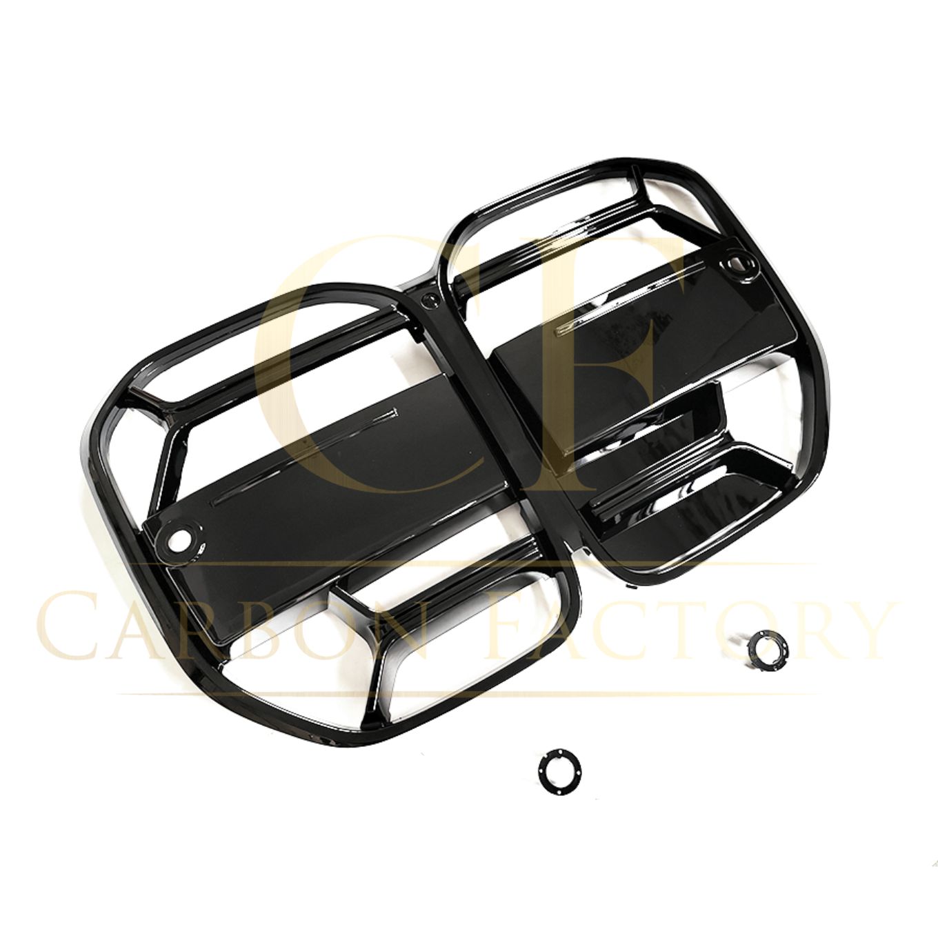 CS Style Front Grille for BMW G22 G23 4 Series 20-25-Carbon Factory