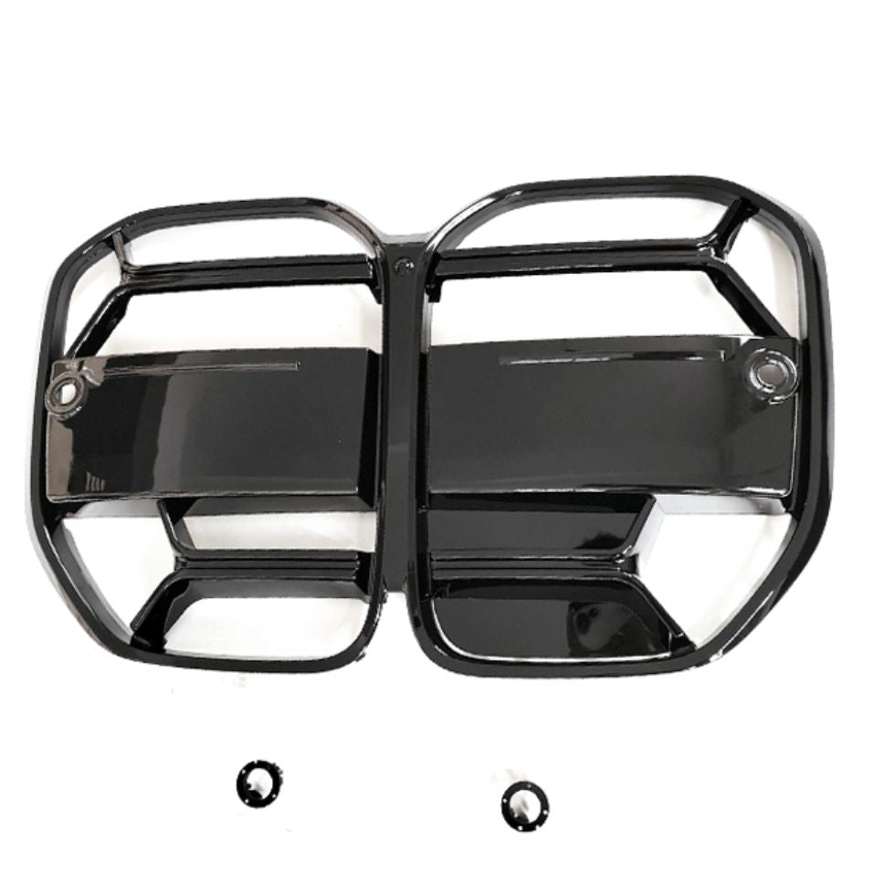 CS Style Front Grille for BMW G22 G23 4 Series 20-25-Carbon Factory