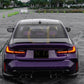 CS Style Gloss Black Boot Spoiler for BMW G20 3 Series G80 M3 19-Present-Carbon Factory
