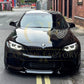 CS Style Gloss Black Front Splitter for BMW F87 M2 14-18-Carbon Factory