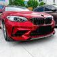CS Style Gloss Black Front Splitter for BMW F87 M2 OG 14-20-Carbon Factory