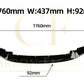 CS Style Gloss Black Front Splitter for BMW F87 M2 OG 14-20-Carbon Factory
