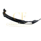 CS Style Gloss Black Front Splitter for BMW F87 M2C 14-18-Carbon Factory
