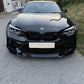 CS Style Gloss Black Front Splitter for BMW F87 M2C 14-18-Carbon Factory