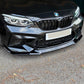 CS Style Gloss Black Front Splitter for BMW F87 M2C 14-18-Carbon Factory
