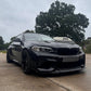 CS Style Gloss Black Front Splitter for BMW F87 M2C 14-18-Carbon Factory
