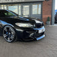 CS Style Gloss Black Front Splitter for BMW F87 M2C 14-18-Carbon Factory