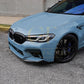CS Style Gloss Black Front Splitter for BMW F90 M5 21-24-Carbon Factory