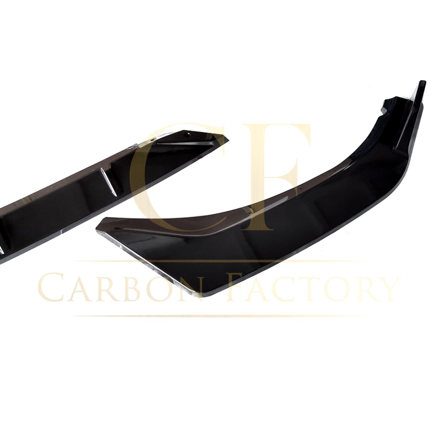 CS Style Gloss Black Front Splitter for BMW G30 G31 5 Series LCI 21-24-Carbon Factory