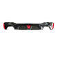 CS Style Gloss Black Rear Diffuser for BMW G30 G31 5 Series M Sport 17-24-Carbon Factory