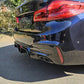 CS Style Gloss Black Rear Diffuser for BMW G30 G31 5 Series M Sport 17-24-Carbon Factory