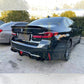 CS Style Gloss Black Rear Diffuser for BMW G30 G31 5 Series M Sport 17-24-Carbon Factory