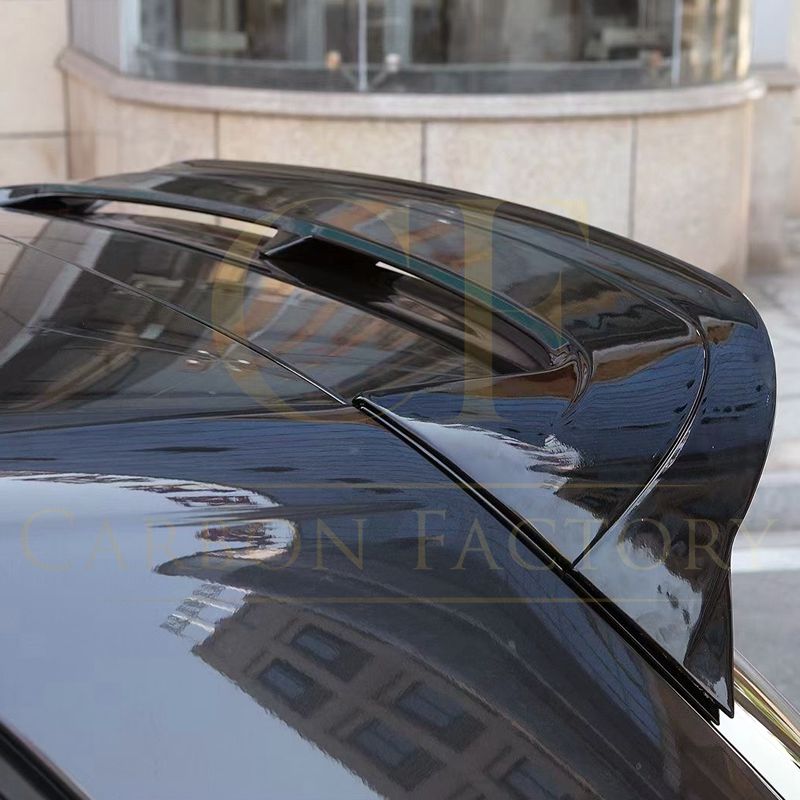 CS Style Gloss Black Roof Spoiler for VW Golf MK8 GTI 21-Present-Carbon Factory