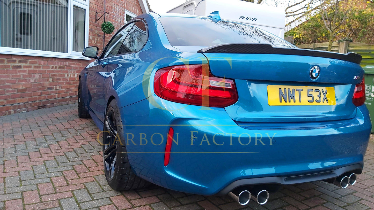 CS Style Pre-Preg Carbon Fibre Boot Spoiler for BMW 2 Series F22 F87-Carbon Factory