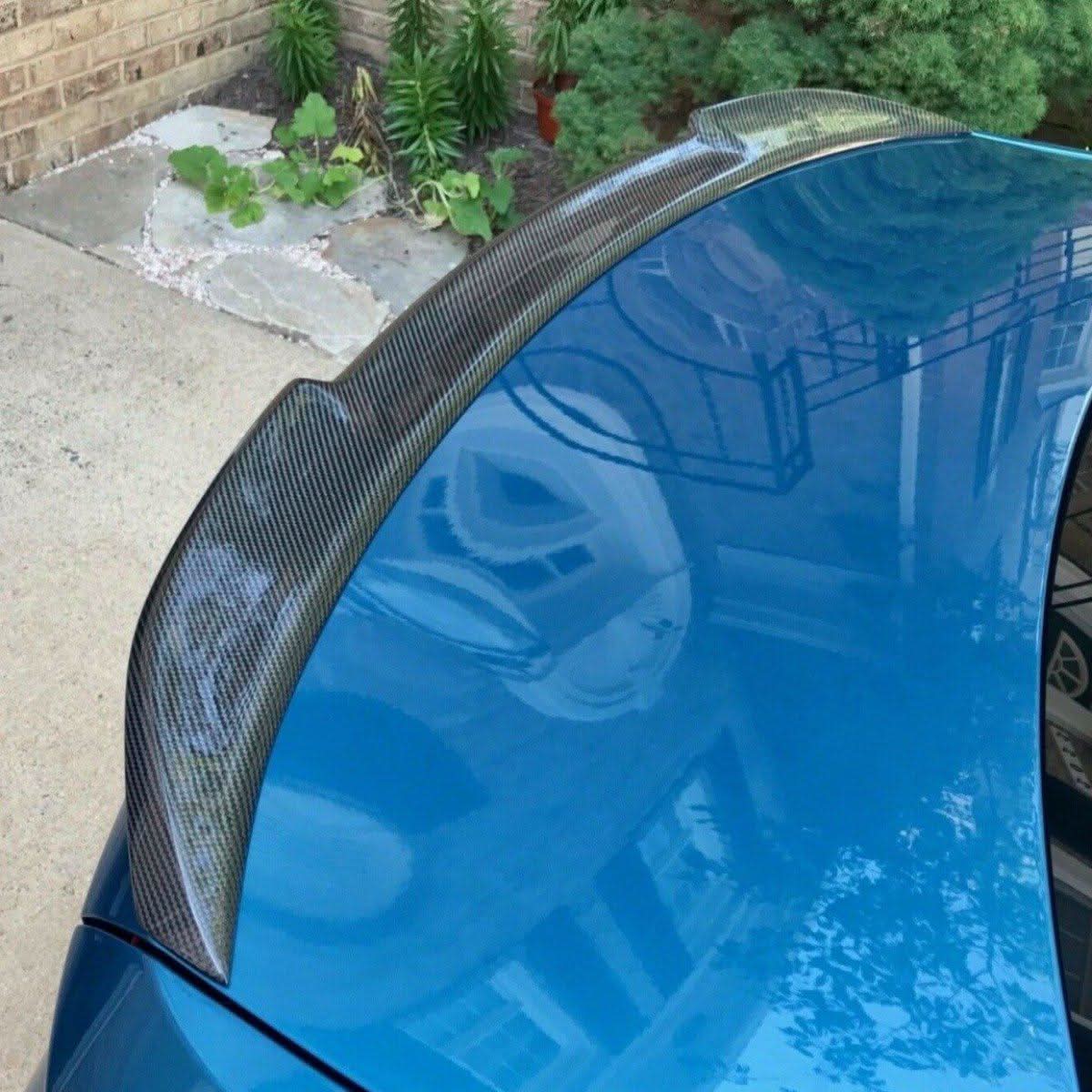 CS Style Pre-Preg Carbon Fibre Boot Spoiler for BMW 2 Series F22 F87 - Carbon Factory