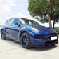 CS Style Pre-Preg Carbon Fibre Front Splitter for Tesla Model Y 19-23-Carbon Factory